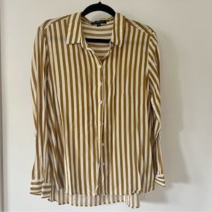 Stripe Women’s Button Down Shirt
